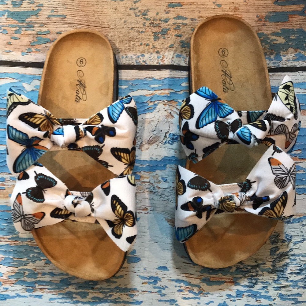 New Butterfly Bow Sandals - Picture 5 of 14